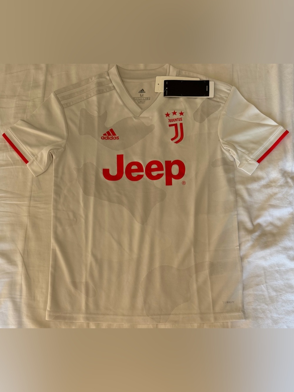 Adidas Juventus FC Climalite Away Soccer Jersey 2019/20 DW5457 Youth Sz: Medium